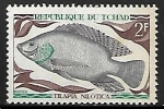 Stamps Chad -  Peces