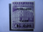Stamps Venezuela -  Oficina Principal de Correos - Caracas