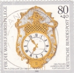 Stamps Germany -  RELOJ ANTIGUO