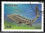 Stamps Tanzania -  Shark