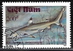 Stamps Vietnam -  Carcharhinus melanopterus