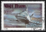 Stamps Vietnam -  Bull Shark 