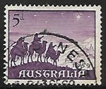 Stamps Australia -  Los tres reyes Magos