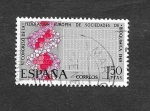 Stamps Spain -  Edf 1920 - VI Congreso Europeo de Bioquímica