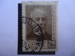 Stamps Argentina -  Florentino Ameghino (1853-1911) Científico Autodidacta.