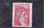 Stamps France -  Sabine de Gandon