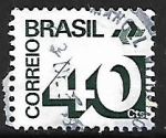 Stamps Brazil -  Numeros
