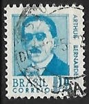 Stamps Brazil -  Arthur Bernardes (1875-1955)