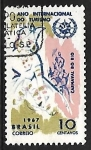 Stamps Brazil -  Ano Internacional del Turismo