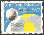 Stamps Paraguay -  Satélite de comunicaciones, lanzado en Florida