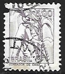 Stamps Brazil -   Profesiones - Cortador de Cana