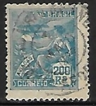 Stamps Brazil -  Aviación 