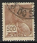 Stamps Brazil -  Mercurio y el Globo