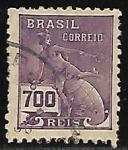Stamps Brazil -  Mercurio y el Globo