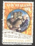 Stamps New Zealand -  Navidad