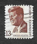 Stamps United States -  1287 - John F. Kennedy