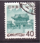 Stamps Japan -  Puerta Yomei
