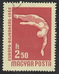 Stamps Hungary -  1262 - Campeonato europeo de deportes