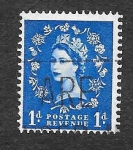 Stamps United Kingdom -  293 - Isabel II
