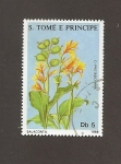 Stamps So Tom and Prncipe -  Flor Salaconta