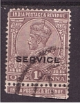 Stamps India -  Jorge V