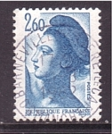 Stamps France -  Libertad de Gandon