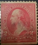 Stamps United States -  George Washington 2c