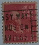 Stamps United States -  John Adams 2c