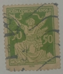 Stamps Czechoslovakia -  Chainbreaker 50