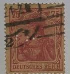 Stamps Germany -  Deutches Reich