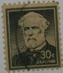Stamps United States -  Roberto E.Lee 30c