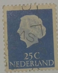Stamps Netherlands -  Holanda 25c