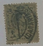 Stamps Spain -  20 ctvs