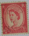 Stamps United Kingdom -  2. 1/2d