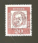 Stamps Germany -  INTERCAMBIO