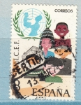 Stamps : Europe : Spain :  Unicef (972)