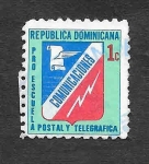 Stamps Dominican Republic -  RA53 - Pro-Escuela Postal y Telegráfica