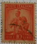 Stamps Italy -  Poste Republica Italiana
