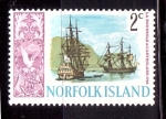 Stamps Australia -  serie- Barcos