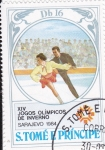 Stamps So Tom and Prncipe -  OLIMPIADA SARAJEVO'84