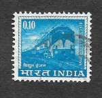 Stamps India -  411 - Locomotora Eléctrica