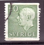 Stamps Sweden -  Gustavo Adolfo VI