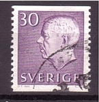 Stamps Sweden -  Gustavo Adolfo VI