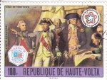 Stamps Burkina Faso -  BICENTENARIO DE LA REVOLUCION AMERICANA 1776-1976