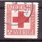 Stamps Sweden -  Centenario Cruz Roja