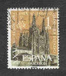 Stamps Spain -  Edf 1373 - XXV Aniversario de la Exaltación del General Franco a la Jefatura de Estado