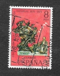 Stamps Spain -  Edf 2212 - Centenario de la Unión Postal Universal (1874-1974)