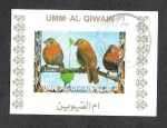 Stamps United Arab Emirates -  Mi1412BwBl - Aves