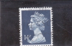 Stamps United Kingdom -  ISABEL II 