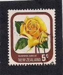 Stamps New Zealand -  Plantas